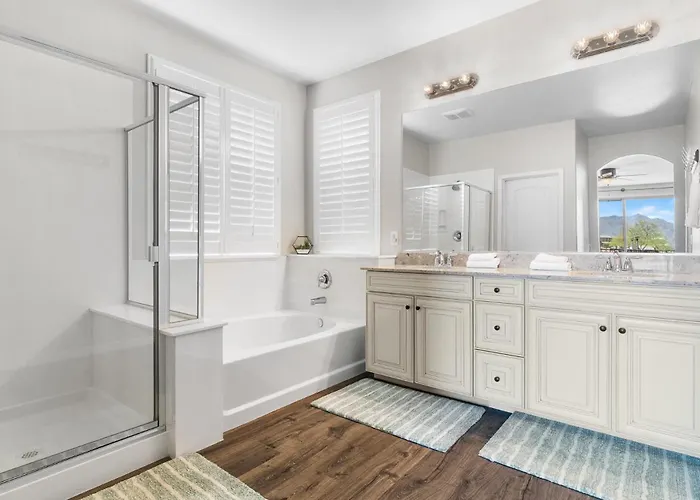 King Bed Pool Fire Pit Office